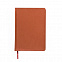 Ежедневник недатированный Campbell, А5,  оранжевый, белый блок с логотипом  заказать по выгодной цене в кибермаркете AvroraStore