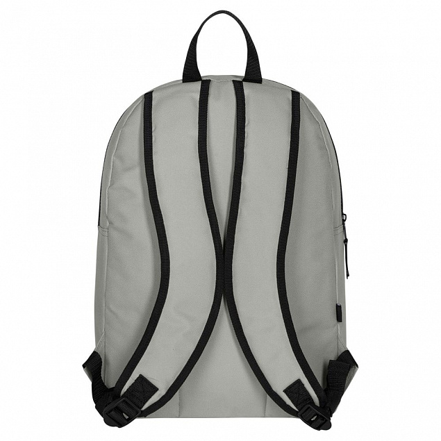 Рюкзак Base, серый с логотипом  заказать по выгодной цене в кибермаркете AvroraStore