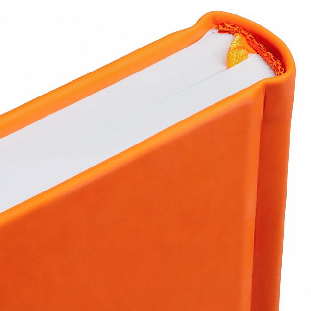 Ежедневник Favor, недатированный, оранжевый с логотипом  заказать по выгодной цене в кибермаркете AvroraStore