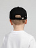 Бейсболка детская Capture Kids, черная с логотипом  заказать по выгодной цене в кибермаркете AvroraStore