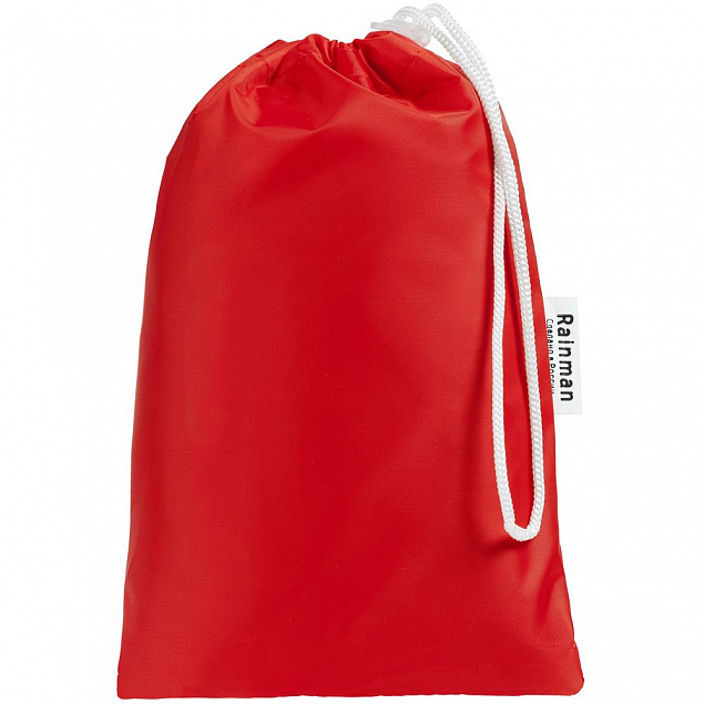 Дождевик «СКА», красный с логотипом  заказать по выгодной цене в кибермаркете AvroraStore