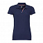 Рубашка поло Patriot Women, темно-синяя с логотипом  заказать по выгодной цене в кибермаркете AvroraStore