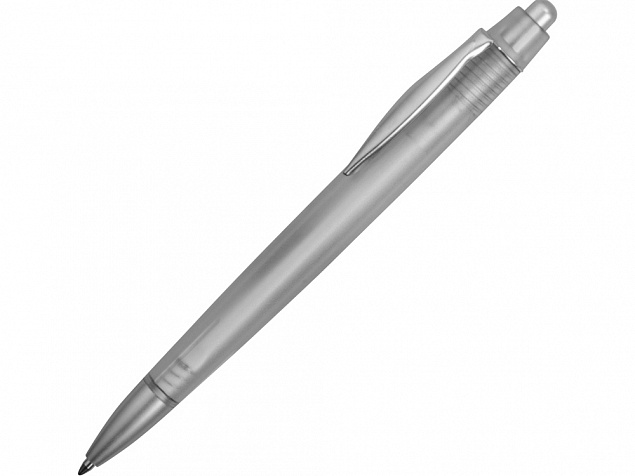 Ручка шариковая Albany, прозрачный, синие чернила с логотипом  заказать по выгодной цене в кибермаркете AvroraStore