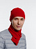 Шарф Siver, красный с логотипом  заказать по выгодной цене в кибермаркете AvroraStore