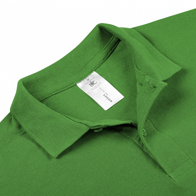 Рубашка поло ID.001 зеленое яблоко с логотипом  заказать по выгодной цене в кибермаркете AvroraStore