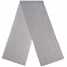 Шарф Nobilis, белый с серым с логотипом  заказать по выгодной цене в кибермаркете AvroraStore