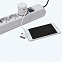 Сетевое зарядное устройство c USB выходом и универсальным кабелем 3-в-1 с логотипом  заказать по выгодной цене в кибермаркете AvroraStore