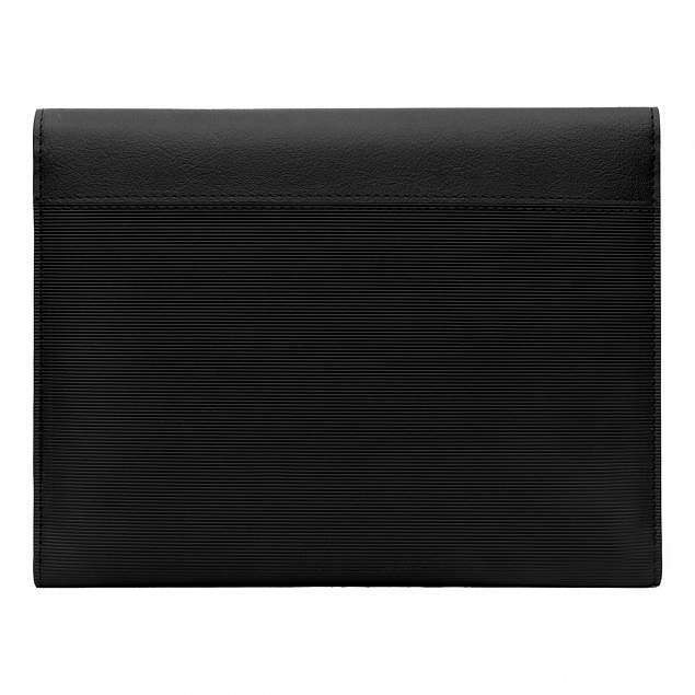Папка Hugo Boss формата A5, черная с логотипом  заказать по выгодной цене в кибермаркете AvroraStore