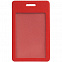 Чехол для карточки/пропуска Devon, красный с логотипом  заказать по выгодной цене в кибермаркете AvroraStore