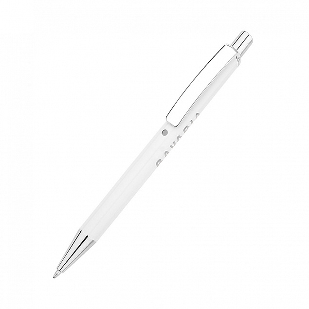 Ручка металлическая Bright - Серебро DD с логотипом  заказать по выгодной цене в кибермаркете AvroraStore
