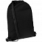 Рюкзак Nock, черный с черной стропой с логотипом  заказать по выгодной цене в кибермаркете AvroraStore