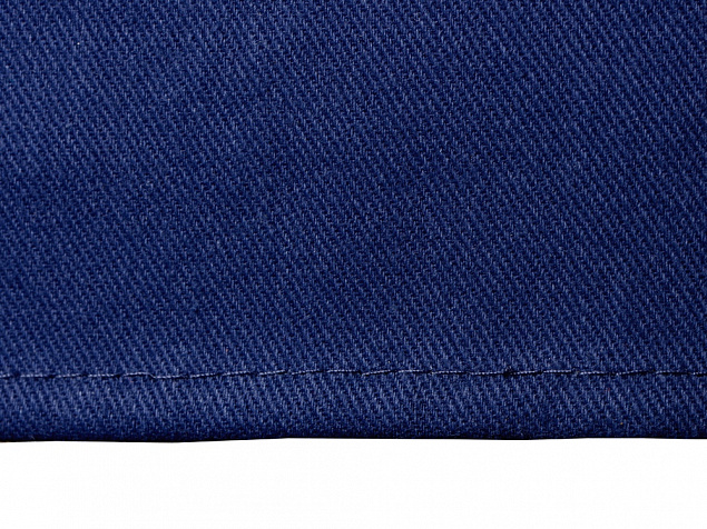 Хлопковый фартук Delight с карманом и регулируемыми завязками, синий нэйви с логотипом  заказать по выгодной цене в кибермаркете AvroraStore