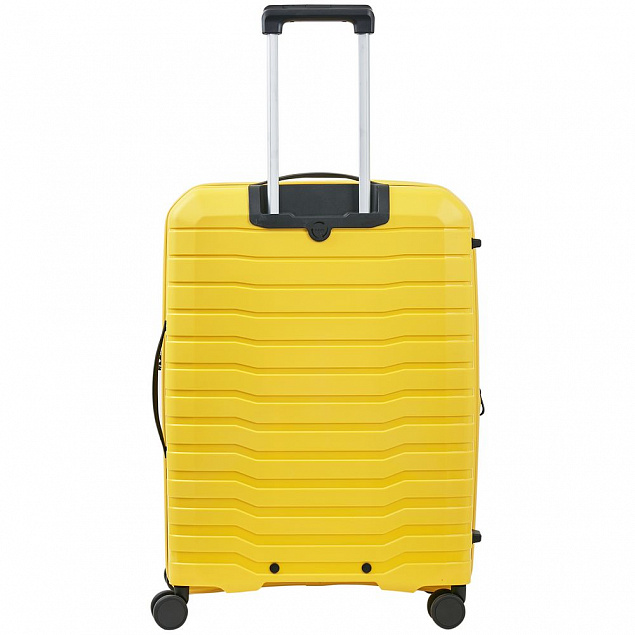 Чемодан Edge M, желтый с логотипом  заказать по выгодной цене в кибермаркете AvroraStore