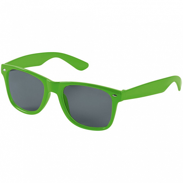 Очки солнцезащитные Sundance, зеленые с логотипом  заказать по выгодной цене в кибермаркете AvroraStore