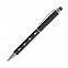 Шариковая ручка Crystal, черная с логотипом  заказать по выгодной цене в кибермаркете AvroraStore