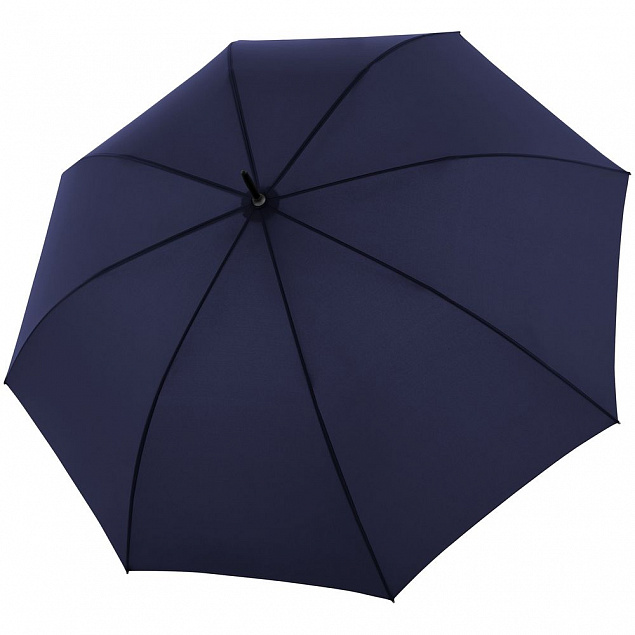 Зонт-трость Nature Golf Automatic, синий с логотипом  заказать по выгодной цене в кибермаркете AvroraStore