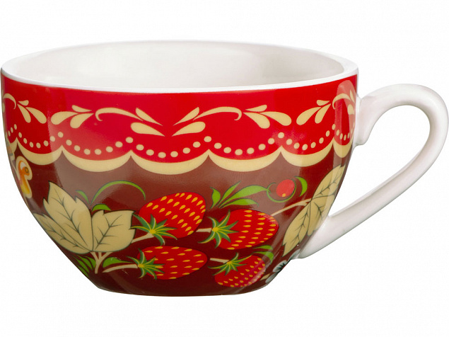 Подарочный набор: чайная пара, чай Глинтвейн с логотипом  заказать по выгодной цене в кибермаркете AvroraStore