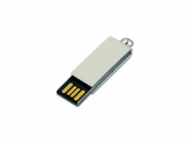 USB 2.0- флешка мини на 8 Гб с мини чипом в цветном корпусе с логотипом  заказать по выгодной цене в кибермаркете AvroraStore