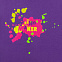 Футболка детская «Пятно Maker», фиолетовая с логотипом  заказать по выгодной цене в кибермаркете AvroraStore