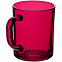 Кружка Enjoy, ярко-розовая (фуксия) с логотипом  заказать по выгодной цене в кибермаркете AvroraStore