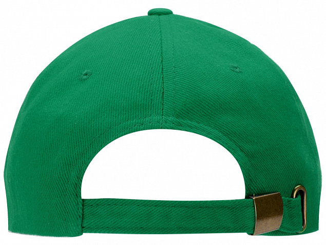 Бейсболка Florida 5-ти панельная, зеленый с логотипом  заказать по выгодной цене в кибермаркете AvroraStore
