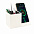 Настольный органайзер Elegans c беспроводной зарядкой - Черный AA с логотипом  заказать по выгодной цене в кибермаркете AvroraStore