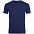Футболка мужская MARVIN, темно-синяя с логотипом  заказать по выгодной цене в кибермаркете AvroraStore