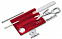 Набор инструментов SwissCard Nailcare, красный с логотипом  заказать по выгодной цене в кибермаркете AvroraStore