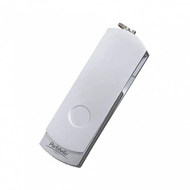 USB Флешка, Elegante, 16 Gb, серебряный, в подарочной упаковке с логотипом  заказать по выгодной цене в кибермаркете AvroraStore