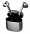 Беспроводные наушники ACCESSTYLE NIMBUS TWS, серый с логотипом  заказать по выгодной цене в кибермаркете AvroraStore