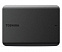 Внешний диск Toshiba Canvio, USB 3.0, 1Тб, черный с логотипом  заказать по выгодной цене в кибермаркете AvroraStore