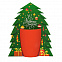 Коробка-украшение для чашки( D=9 см) в виде елки с логотипом  заказать по выгодной цене в кибермаркете AvroraStore