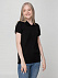 Рубашка поло женская Virma Lady, черная с логотипом  заказать по выгодной цене в кибермаркете AvroraStore