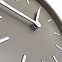 Часы настенные Bronco Sophie, серо-бежевые с логотипом  заказать по выгодной цене в кибермаркете AvroraStore
