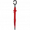 Зонт-трость Charme, красный с логотипом  заказать по выгодной цене в кибермаркете AvroraStore