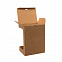 Коробка для кружки 26700, размер 11,9х8,6х15,2 см, микрогофрокартон, коричневый с логотипом  заказать по выгодной цене в кибермаркете AvroraStore