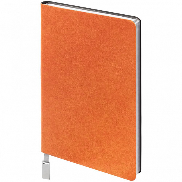 Ежедневник Petrus, недатированный, оранжевый с логотипом  заказать по выгодной цене в кибермаркете AvroraStore