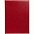 Папка адресная Nebraska, красная с логотипом  заказать по выгодной цене в кибермаркете AvroraStore