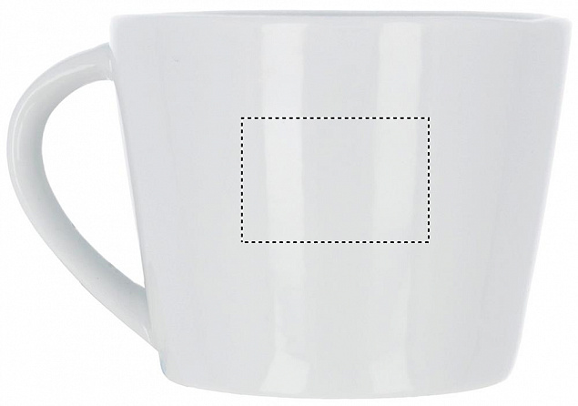 Капучино чашка и блюдце с логотипом  заказать по выгодной цене в кибермаркете AvroraStore