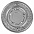 Медаль наградная  "Серебро" с логотипом  заказать по выгодной цене в кибермаркете AvroraStore
