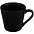 Кружка Modern Bell Classic, глянцевая, черная с логотипом  заказать по выгодной цене в кибермаркете AvroraStore