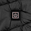 Жилет с подогревом Thermalli Valmorel, черный с логотипом  заказать по выгодной цене в кибермаркете AvroraStore