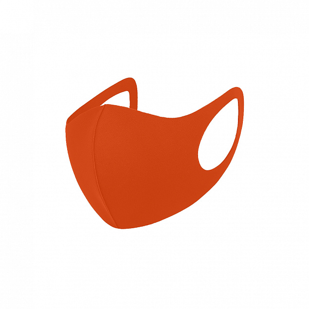 Маска из неопрена, оранжевая с логотипом  заказать по выгодной цене в кибермаркете AvroraStore