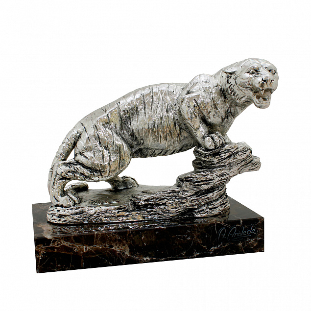 Скульптура "Тигр" с логотипом  заказать по выгодной цене в кибермаркете AvroraStore
