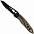 Нож Skeletool KBX, стальной с черным с логотипом  заказать по выгодной цене в кибермаркете AvroraStore