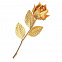 Сувенир «Золотая роза» с логотипом  заказать по выгодной цене в кибермаркете AvroraStore