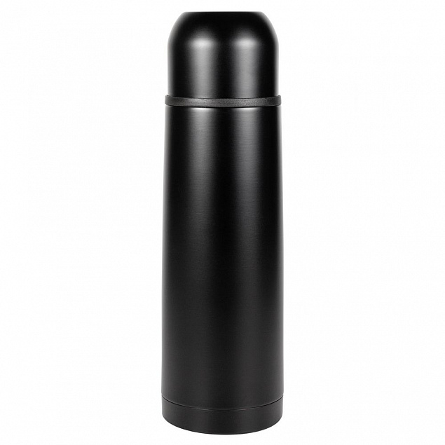 Термос Relaxika 750, черный с логотипом  заказать по выгодной цене в кибермаркете AvroraStore