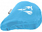 Водонепроницаемый чехол для велосипедного седла из переработанного ПЭТ Jesse, небесно-голубой с логотипом  заказать по выгодной цене в кибермаркете AvroraStore