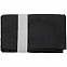 Спортивное полотенце Vigo Small, черное с логотипом  заказать по выгодной цене в кибермаркете AvroraStore
