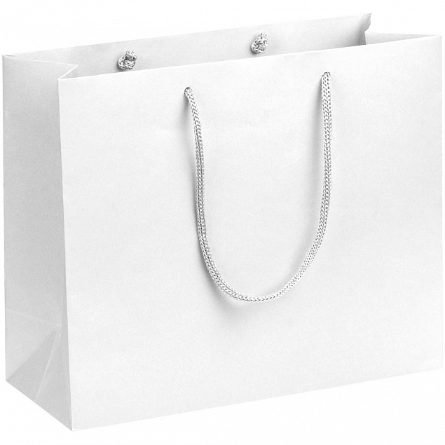 Пакет бумажный Porta S, белый с логотипом  заказать по выгодной цене в кибермаркете AvroraStore
